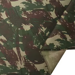 Tela sarga algodón poliéster resistente desgaste uniforme táctico