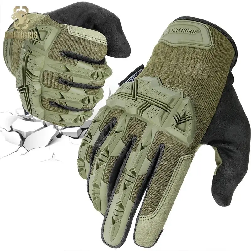 ONETIGRIS guantes tácticos guantes de tiro con pantalla táctil guantes de Paintball Airsoft guantes de motocicleta para hombres senderismo caza lucha - imagen 2