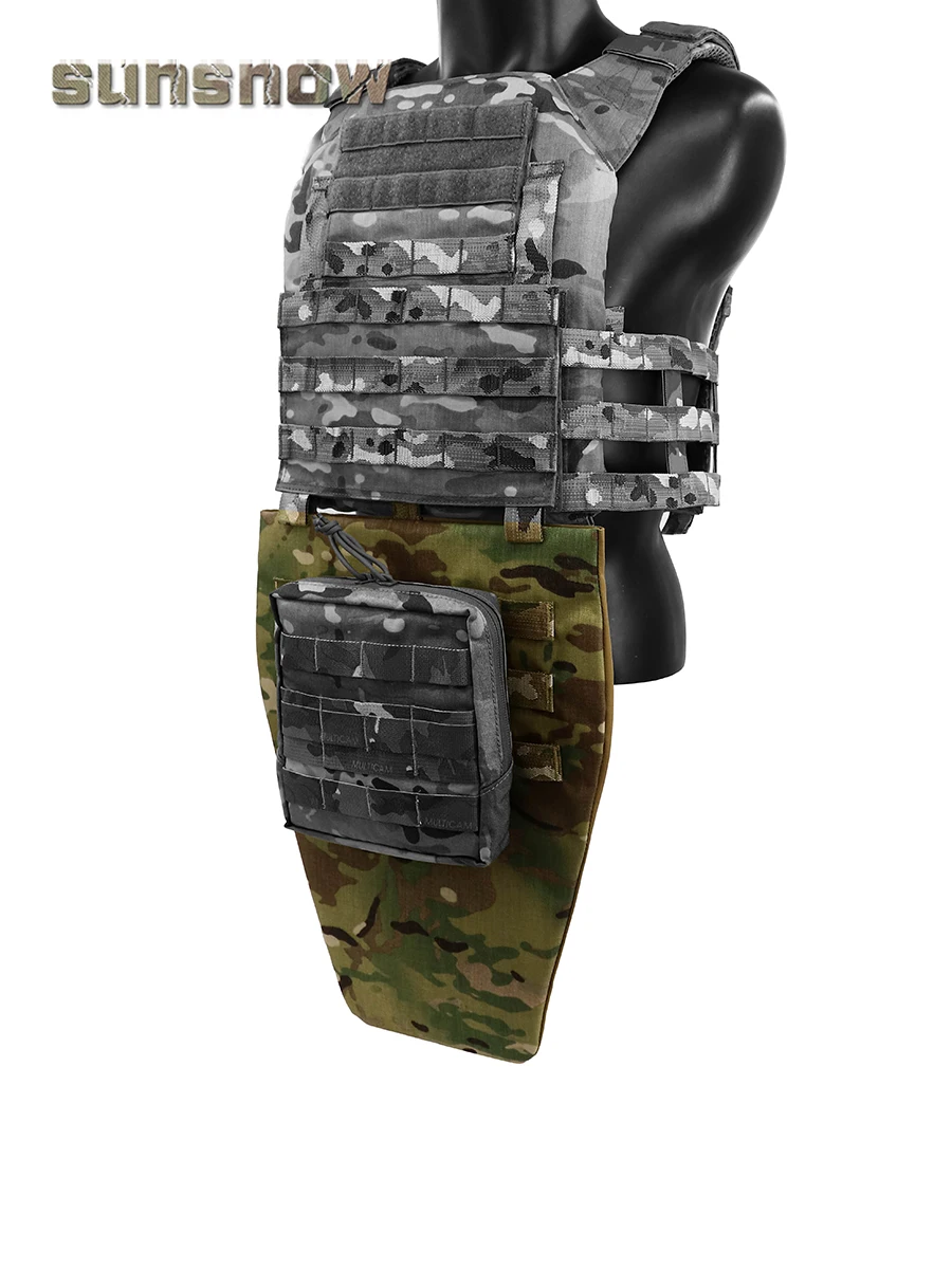 Chaleco para deportes al aire libre Módulo protector MOLLE Placa colgante inferior Protección de la entrepierna - imagen 4