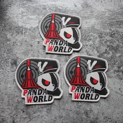 Panda World brazalete táctico bola rota con parche velcro