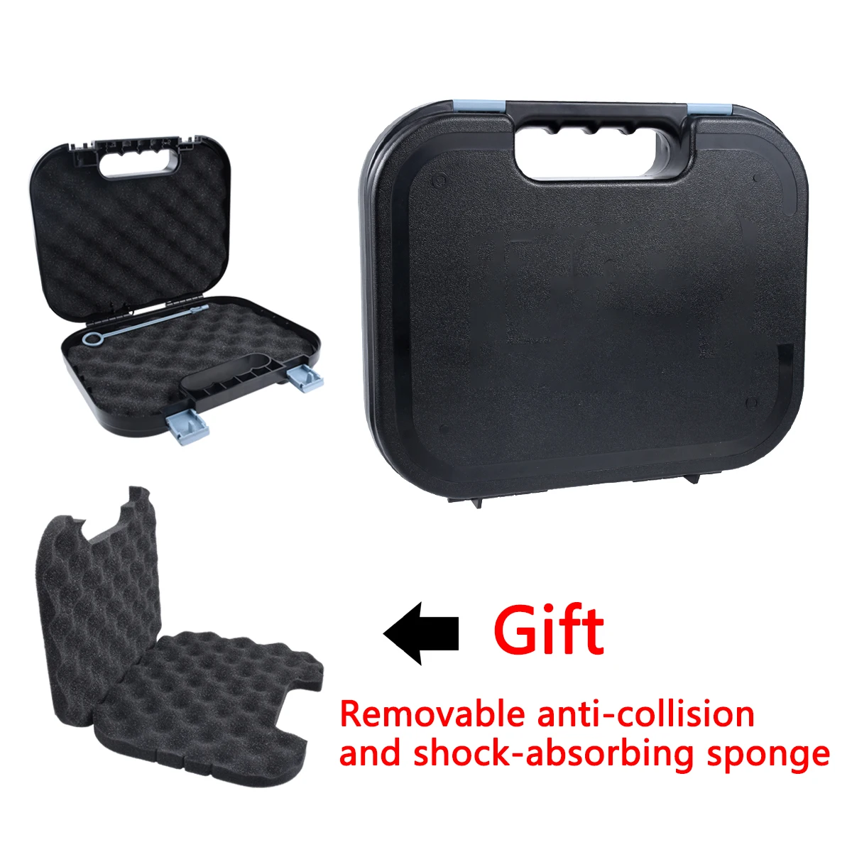 Funda táctica Glock G17/G19 protectora con forro acolchado de espuma - imagen 4