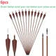 6pcs Brown Arrow