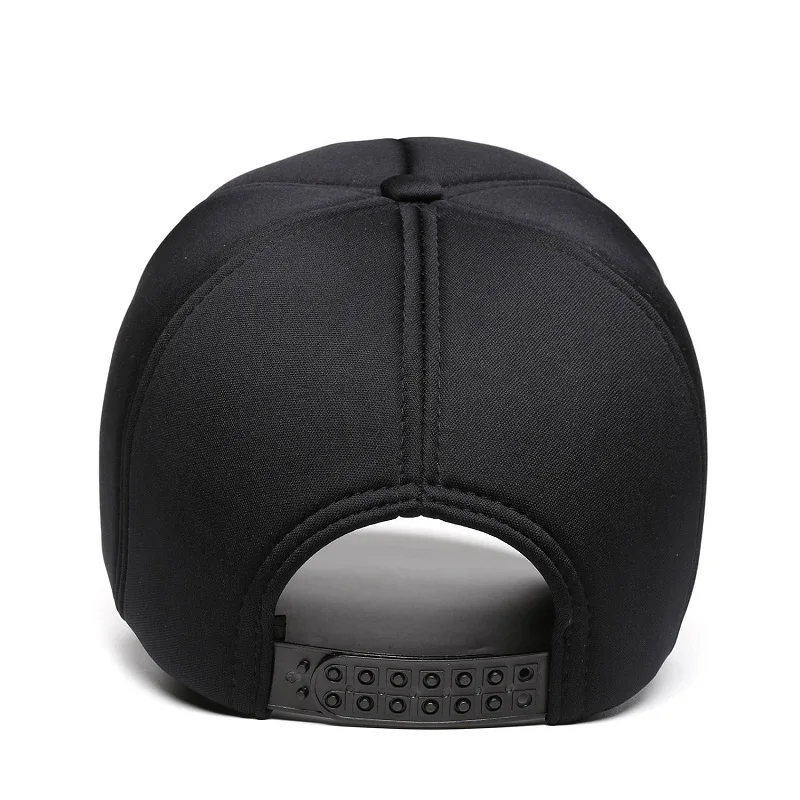 Gorra de béisbol gruesa y cálida de otoño e invierno para hombre - imagen 5