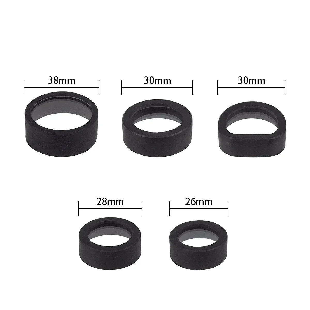 Protector de lente personalizado AD, armas tácticas, Protector de luces LED SF M300 M600 X300 X300V T01 T02, mira de punto rojo, 26MM, 28MM, 30MM - imagen 2