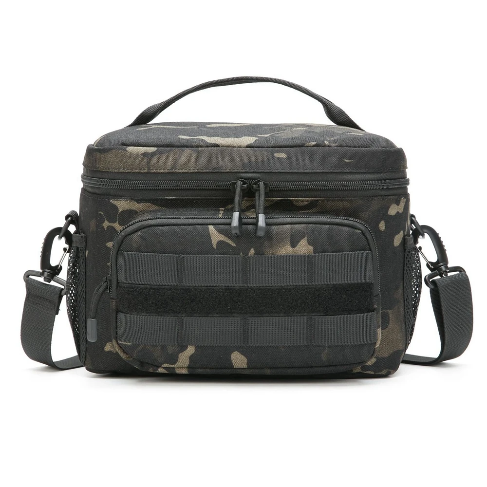 Bolsa de almuerzo de mano gruesa a prueba de fugas para pícnic al aire libre de alta capacidad, bolso de hombro aislado, bolsa de almacenamiento de hombro táctica - imagen 5