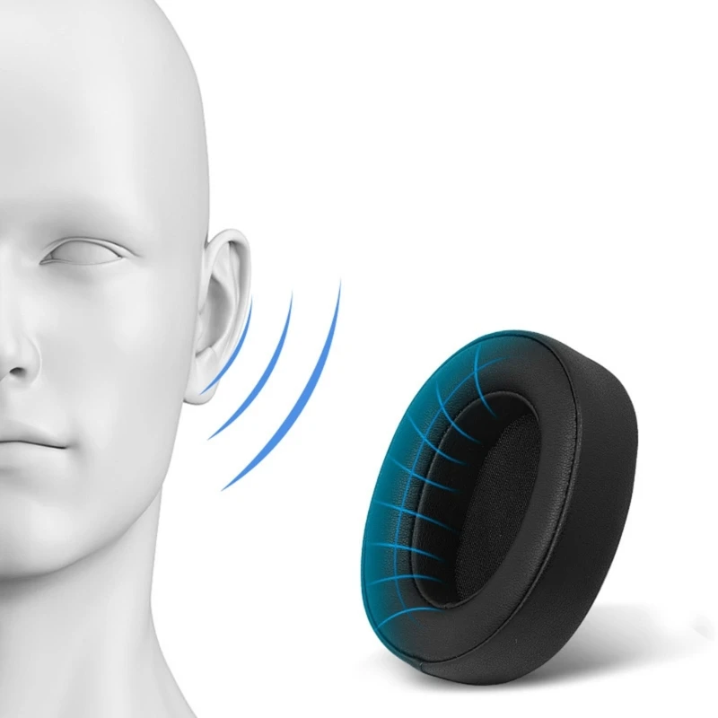 Almohadillas proteicas para los oídos, cubierta para diadema para auriculares WH 1000XM5, almohadillas para los oídos con - imagen 5