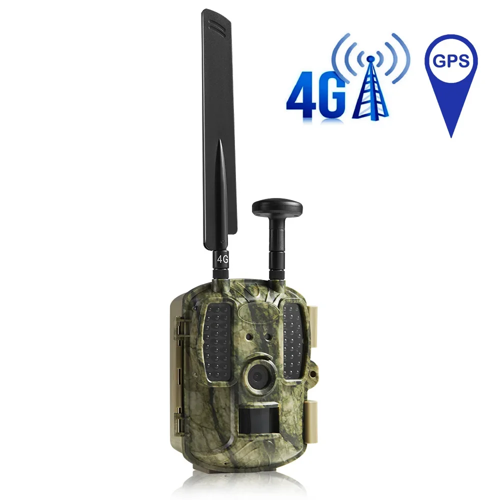 Cámara de caza con GPS y trampas para fotos, videocámara de 12MP, 4G, FDD-LTE, salvaje, MMS, correo electrónico, GPRS, GSM, térmica, visión nocturna - imagen 4