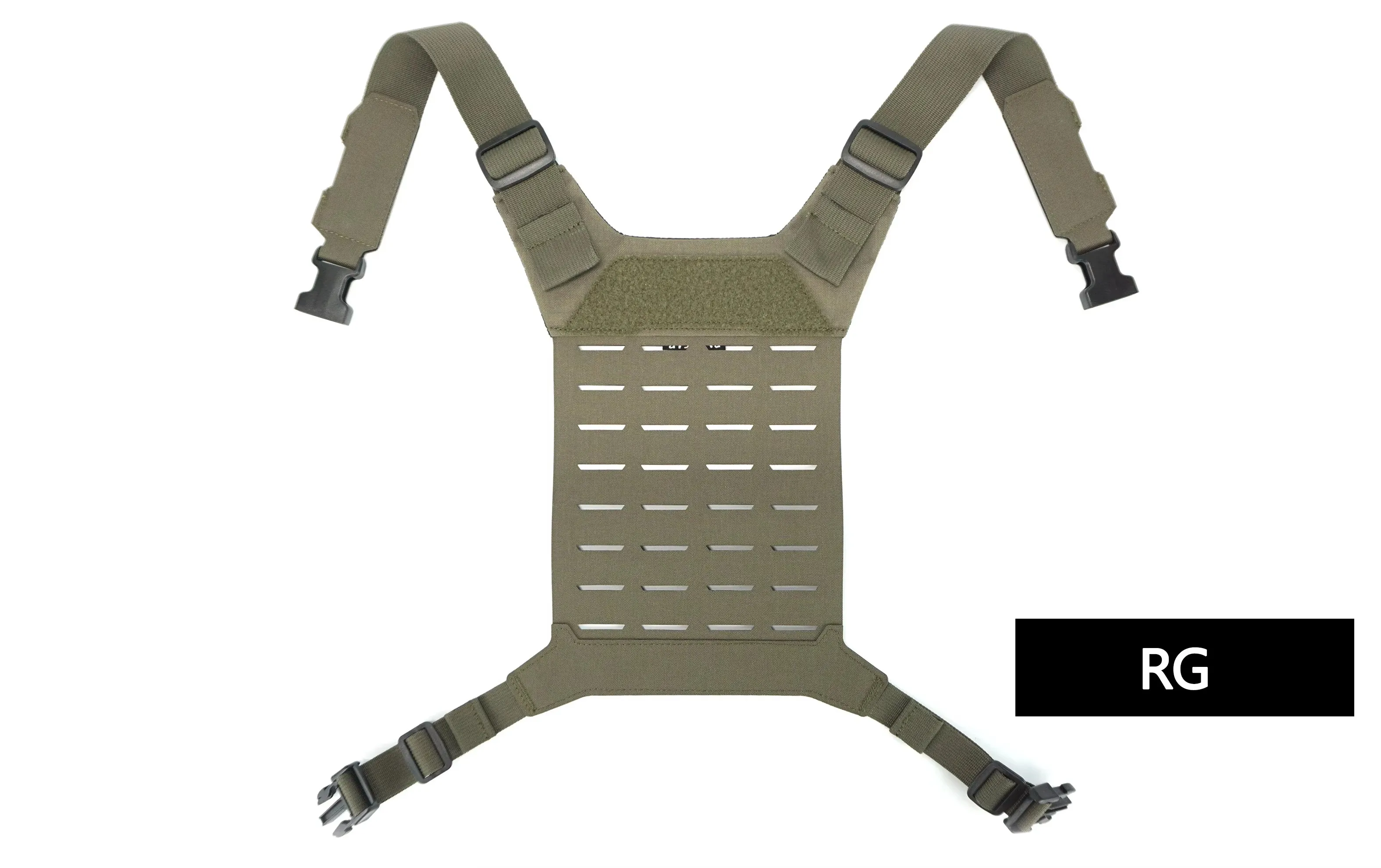 DMGear táctico D3 SS MK correa de aparejo de pecho corte láser chaleco MOLLE correa de aparejo de pecho caza Airsoft chaleco equipo colgante de pecho - imagen 4