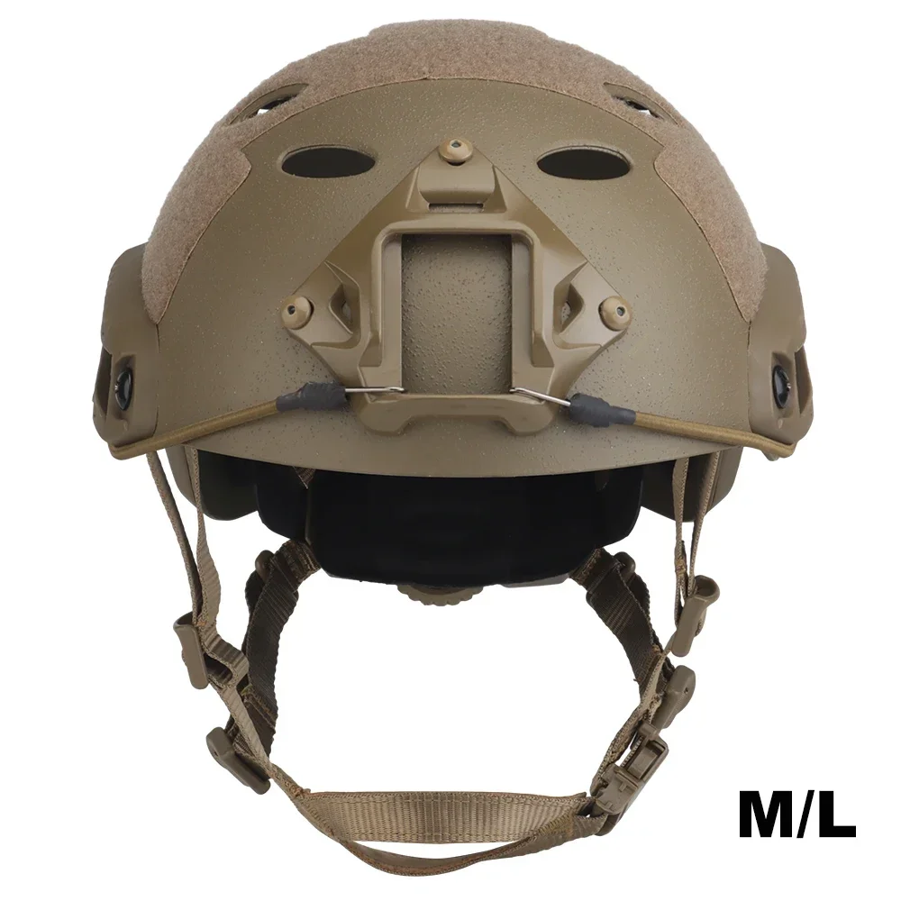 Casco táctico rápido versión arenada protección de tiro Airsoft ajustable salto al aire libre deporte ciclismo casco equipo - imagen 2
