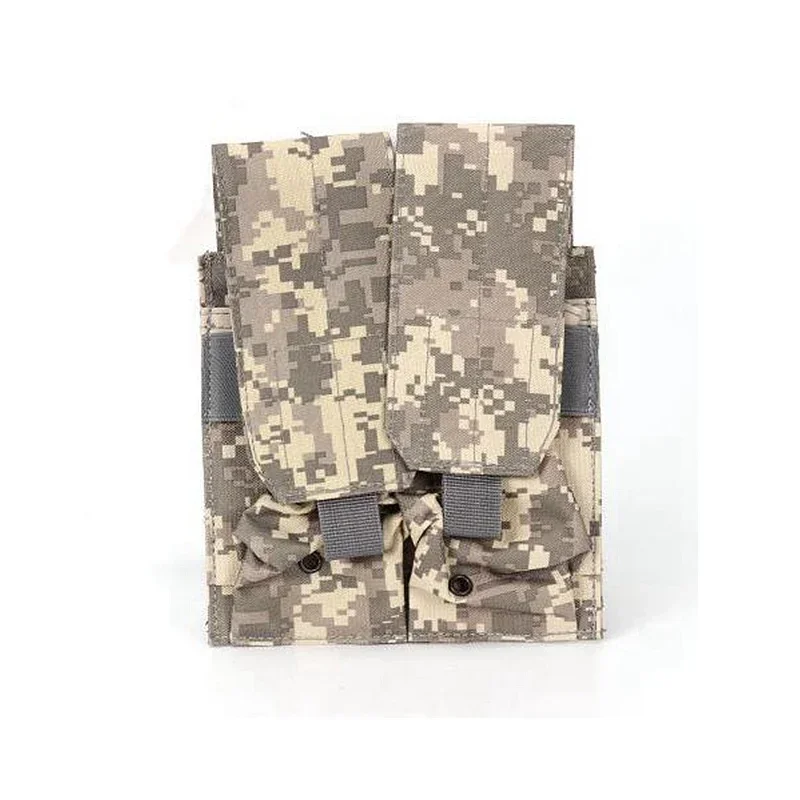 Bolsa táctica MOLLE para revistas, juego de tiro doble, Paintball, 5,56mm, AK M4 AR 15, bolsa para Rifle, paquete de accesorios de caza - imagen 2