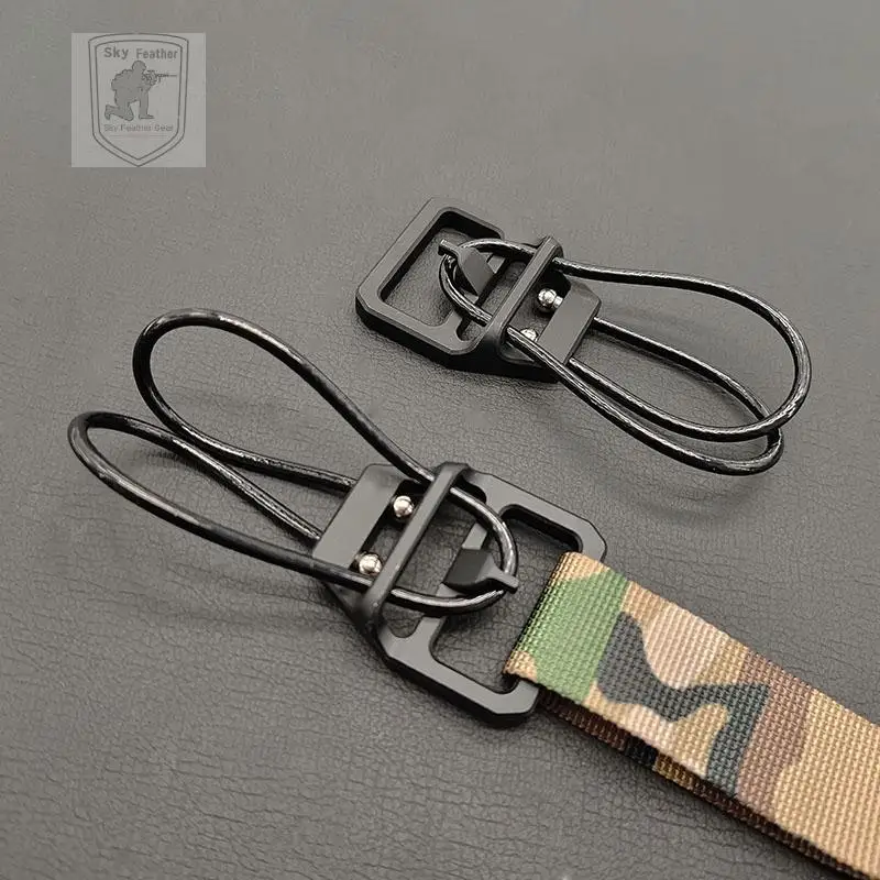 Hebilla de correa exterior de nailon, hebilla de alambre de Metal, hebilla en U - imagen 2