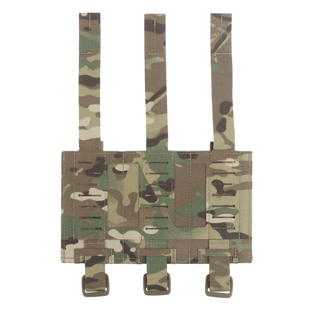 Bolsa táctica Triple Mag MOLLE para chaleco de caza, portaplaca - imagen 4