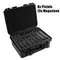 8 Pistols 13 Mags