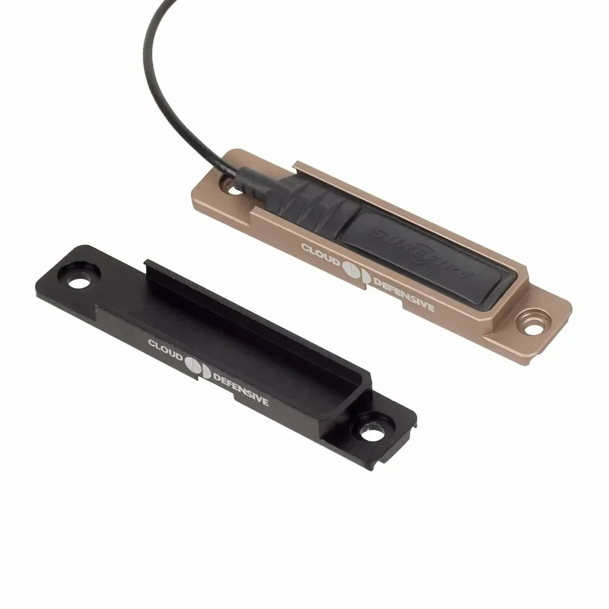 SureFire M300 M600 Mlok presión interruptor remoto cinta placas de montaje 12 Uds Kit 5 uds BCM 5,5 "Mlok Keymod Kit de accesorios de cubierta de riel - imagen 5