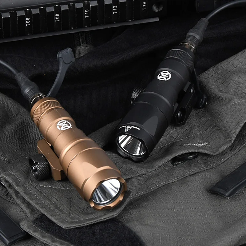 Surefir-linterna táctica M300A M300, Mini explorador, caza, luz LED compatible con riel de 20MM momentáneo en constante, Airsoft táctico - imagen 3