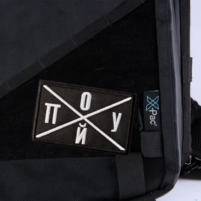 Parche táctico morale bordado con velcro para mochilas y uniformes - imagen 5