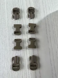 Hebilla de conexión rápida para mochila, chaleco para deportes al aire libre, hebilla de ajuste de correas de 3/4 pulgadas, 4 Uds.