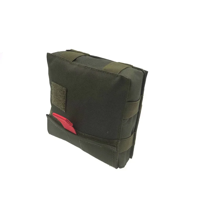 Bolsa médica táctica MOLLE, bolsa de primeros auxilios para exteriores, Camping, senderismo, deportes, Panel rasgado, Kit de aventura para acampar - imagen 5