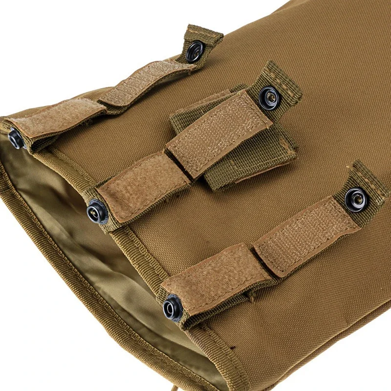 Bolsa de basura de recuperación magnética plegable con lazo de cinturón Molle, gran capacidad, Camuflaje táctico de caza, juegos de guerra - imagen 5