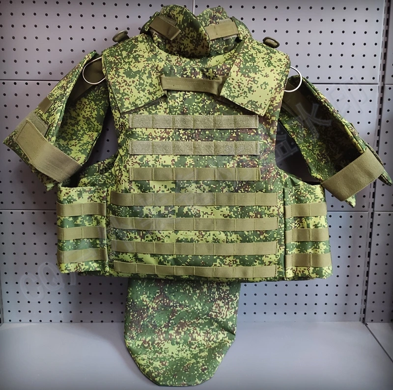 Chaleco táctico de camuflaje EMR, protector de cuerpo completo para cuello, entrepierna, protector de hombros - imagen 2