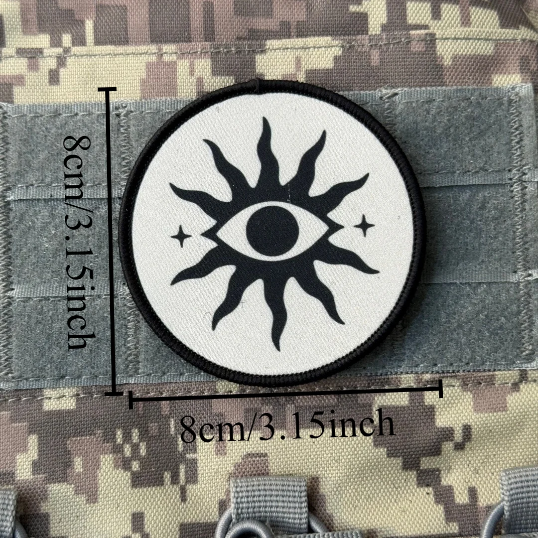 Insignia de moral táctica de soldado Chevron, parche impreso en ropa, parches militares con gancho y bucle, pegatina para mochila, apliques personalizados - imagen 4
