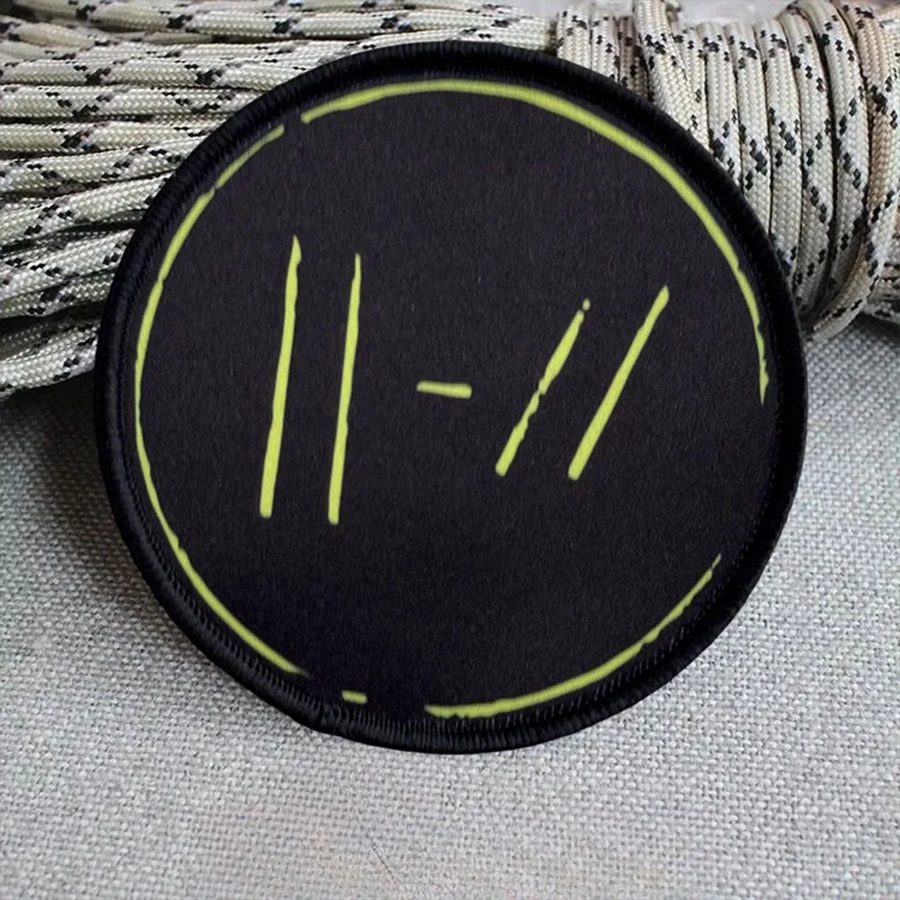 Parches de Meme de pilotos de EE. UU., parche de gancho y bucle, brazalete moral, insignia de moral del ejército militar, pegatinas tácticas para mochila - imagen 4