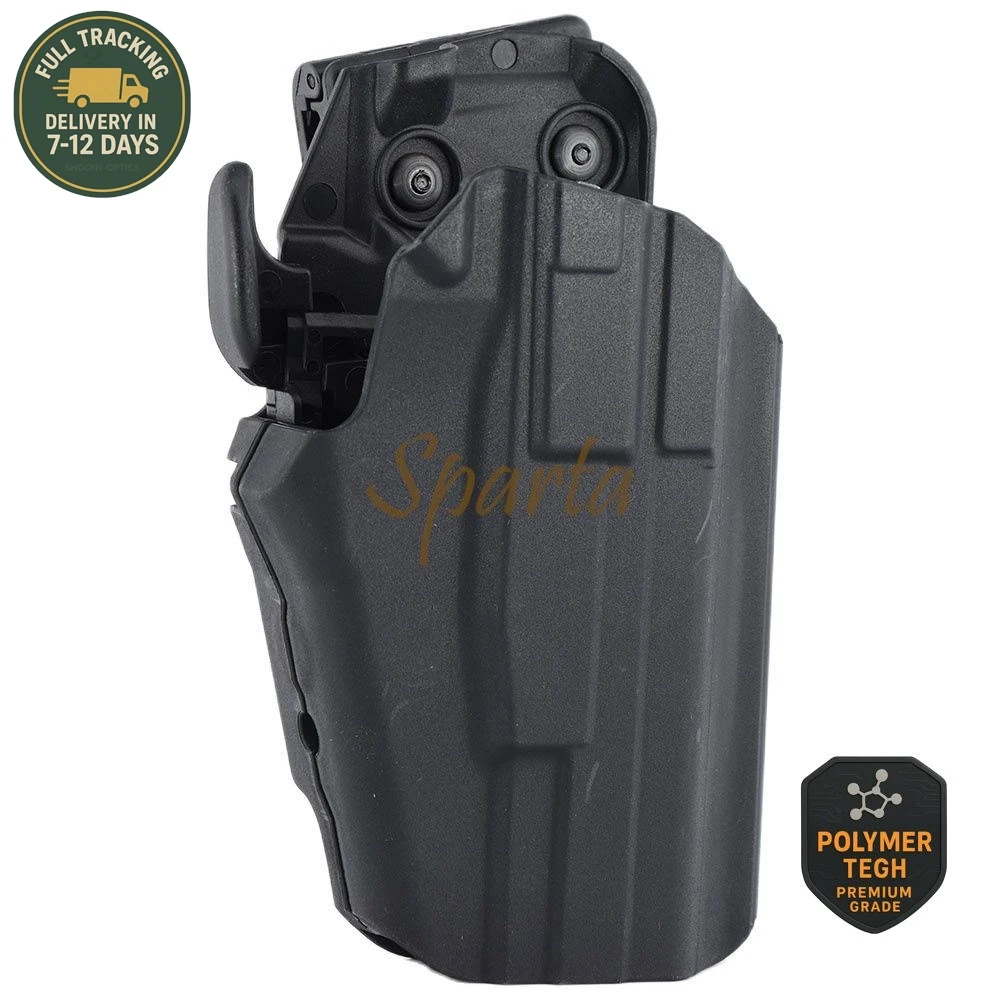 Funda táctica pistola polímero extracción rápida cierre seguridad - imagen 5