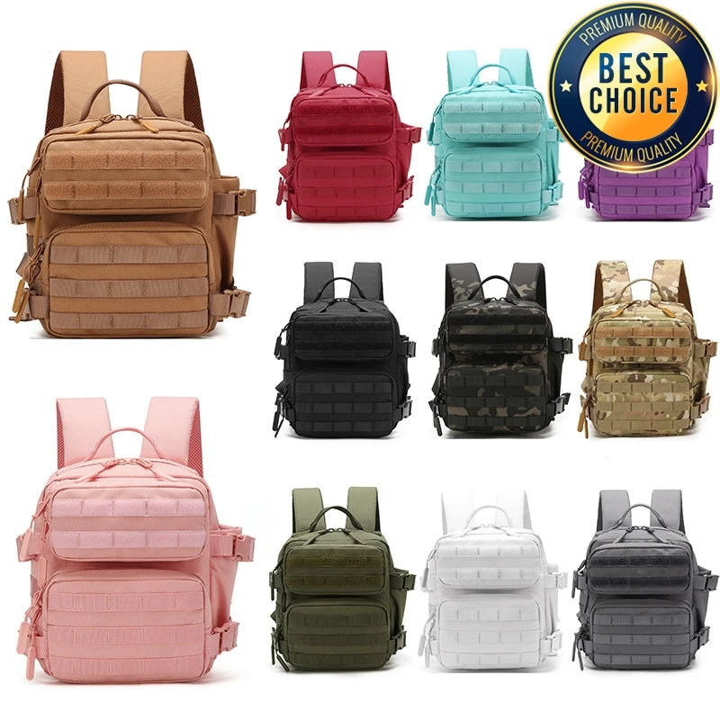 Mochila táctica MOLLE 900D senderismo camping con portavasos - imagen 5