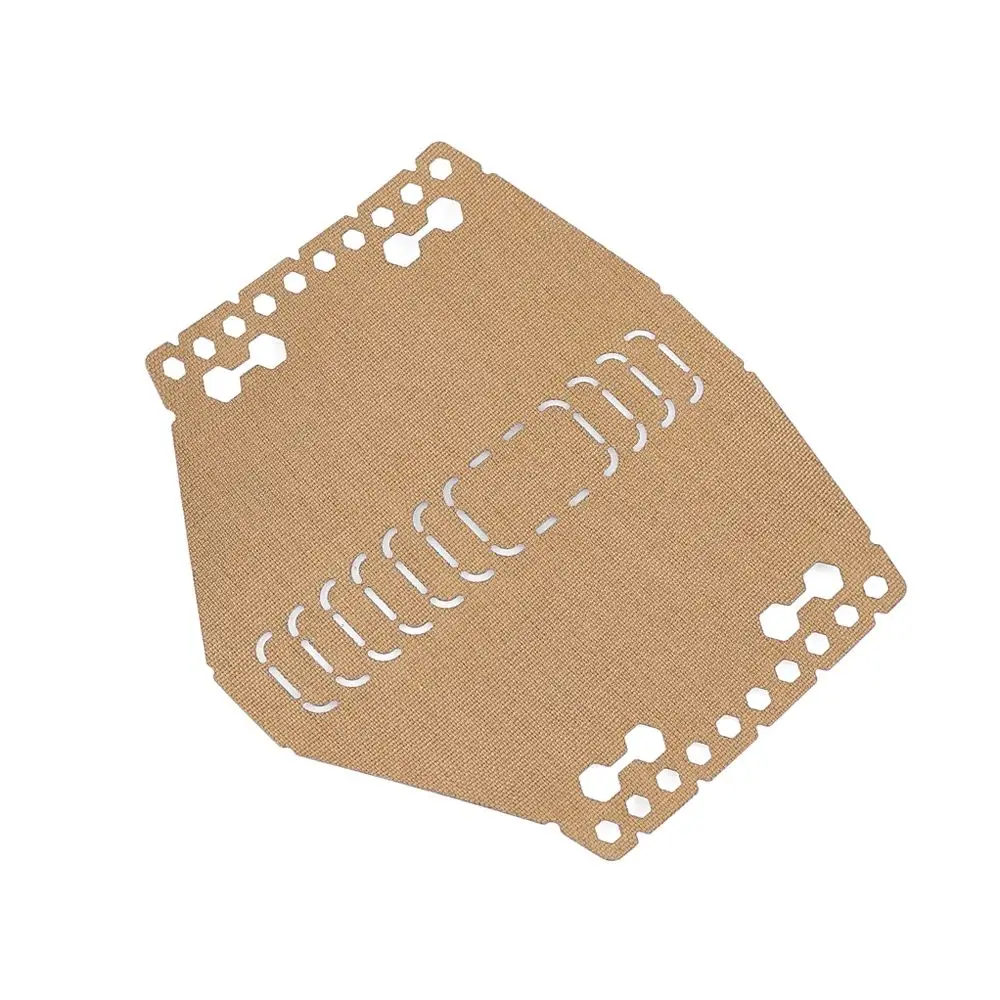 Madera protectora para caza al aire libre con cubierta protectora antiarañazos para manos, pista protectora de madera envuelta con cuero decorativo - imagen 4