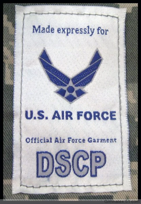 USAF ABU traje de camuflaje, Top, pantalones de pelo público, Original - imagen 2