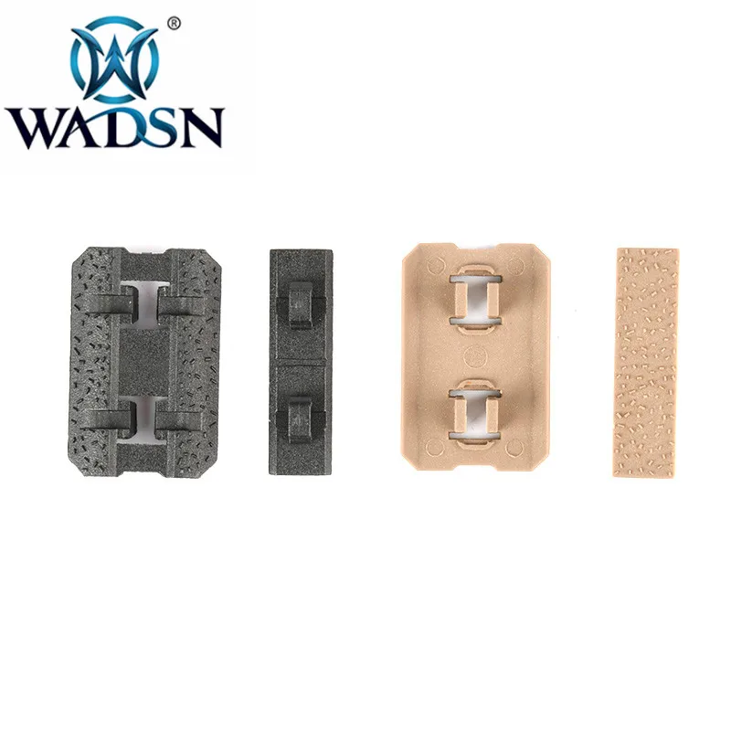 WADSN-cubierta de riel de guardamanos táctico para sistema m-lok, 12 piezas, montaje Airsoft Weaver M LOK tipo Softair M4 AEG, accesorio de caza - imagen 3