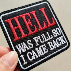 Parche morale bordado humor negro – Velcro para equipamiento táctico