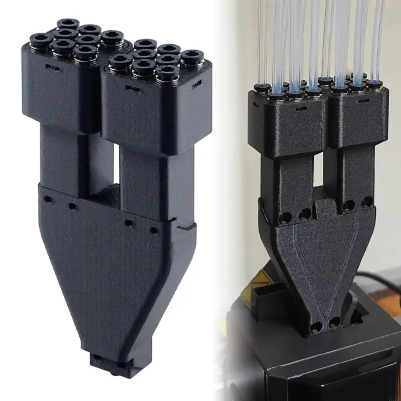Cámara de filamentos para impresora 3D multicolor, instalación rápida