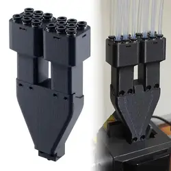 Cámara de filamentos para impresora 3D multicolor, instalación rápida