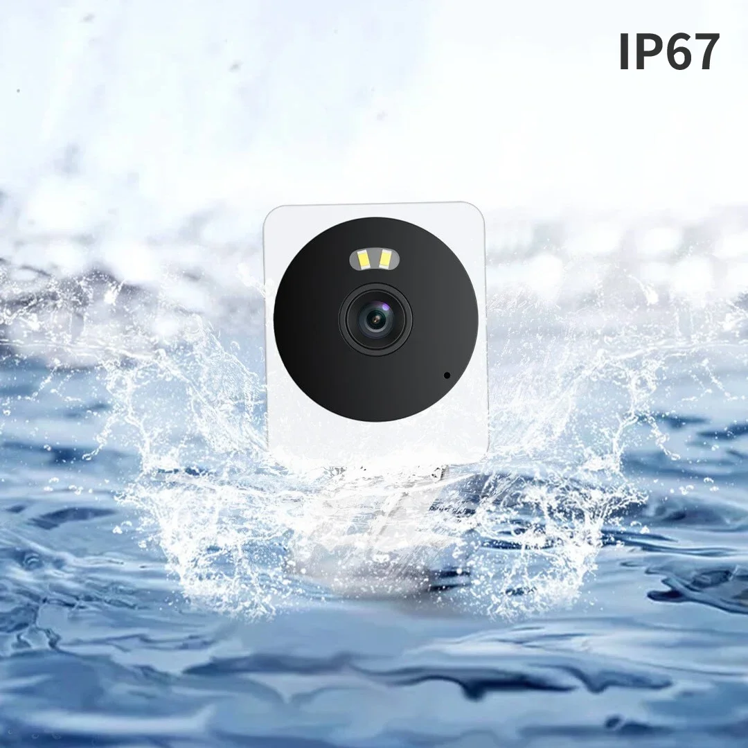 Cámara de seguridad de visión nocturna infrarroja Monitor de bebé monitoreo Tuya lente gran angular cabezal móvil cámara de vigilancia de 3/5 millones - imagen 3