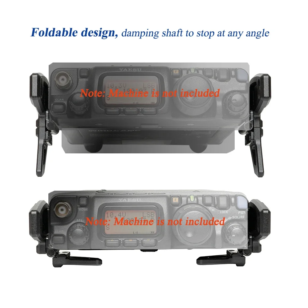 Radio portátil de onda corta, soporte de máquina dedicado, soporte de pterosaurios, Radioaficionado HF - imagen 5