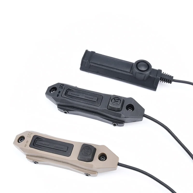 WADSN-linterna táctica X300 X300U, luces de pistola de Metal, arma de caza MLOK, luz de explorador con cinta de interruptor de presión de doble función - imagen 2