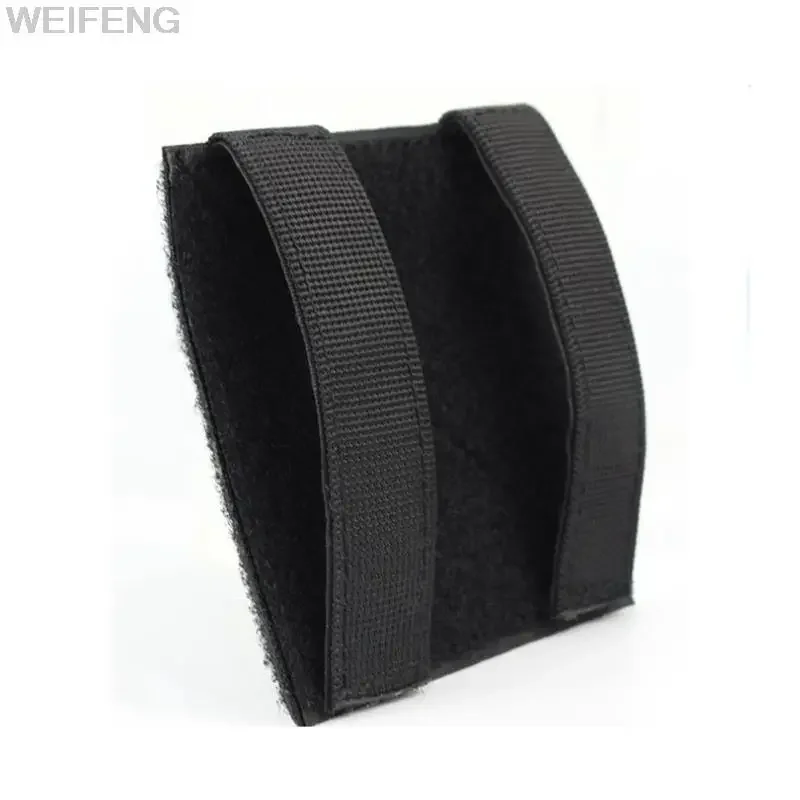 Panel de bucle de parche de identificación Modular táctico de 10CM, Panel adaptador de cinta convertidor de gancho y bucle Molle para chaleco de insignia de parche DIY - imagen 3