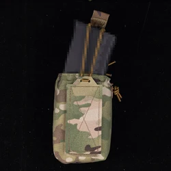 Bolsa táctica MOLLE SPUD multiusos para radio e intercomunicador