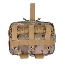 Bolsa de almacenamiento táctica MOLLE para montaña y primeros auxilios