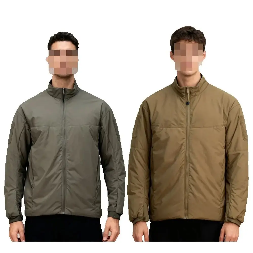 Chaqueta de algodón táctica ligera LT: traje cálido para senderismo y montañismo al aire libre, invierno y otoño