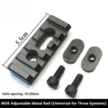MOE 5 ranuras metal-BK