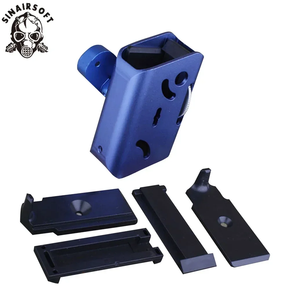 SINAIRSOFT CNC IPSC USPSA-funda táctica de aluminio para competición de revistas, bolsa Mag multiángulo para accesorios de tiro con pistola - imagen 2