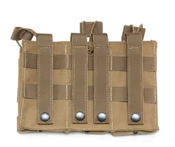 Porta revistas MOLLE triple rifle – Compatible AK M4 AR15