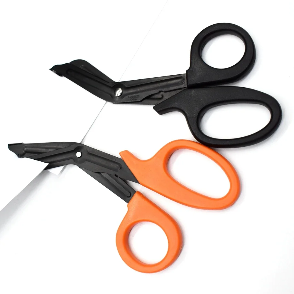 Firstime-tijeras médicas de acero inoxidable para forja de vendaje con patrón de enfermería, cinta de kinesiología, cizalla de primeros auxilios - imagen 5