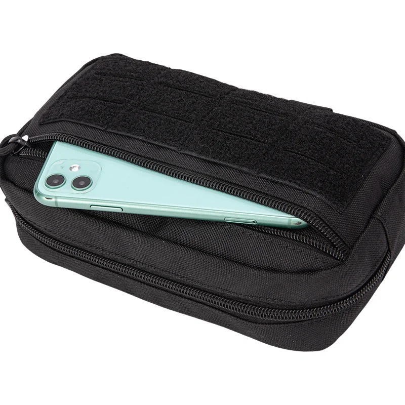 Bolsa colgante con función de accesorios MOLLE para exteriores, bolsa de almacenamiento para cintura de caza - imagen 3