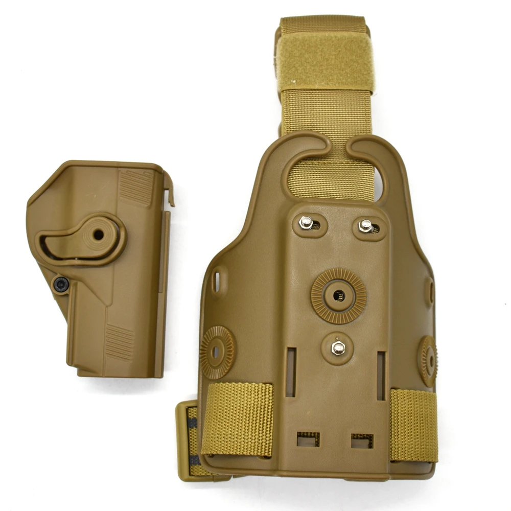 Funda táctica de pierna caída para caza, cinturón de cintura para Beretta PX4 - imagen 5
