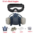 Gafas de Protección Negras 15 en 1