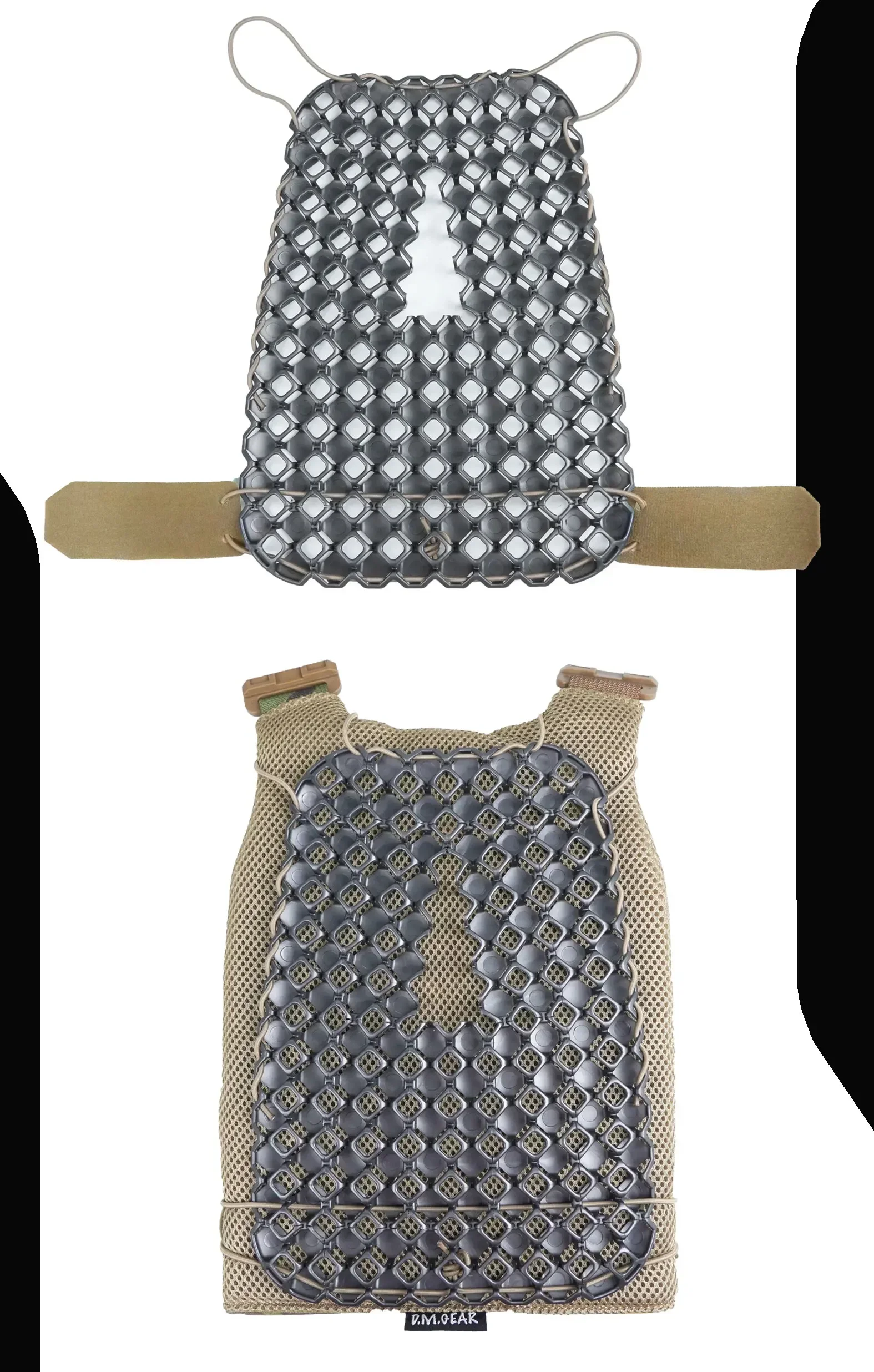 Chaleco táctico ligero y transpirable, cubierta protectora de tablero de plástico para hombres y mujeres, juego de guerra, accesorios de equipo Cs al aire libre - imagen 4