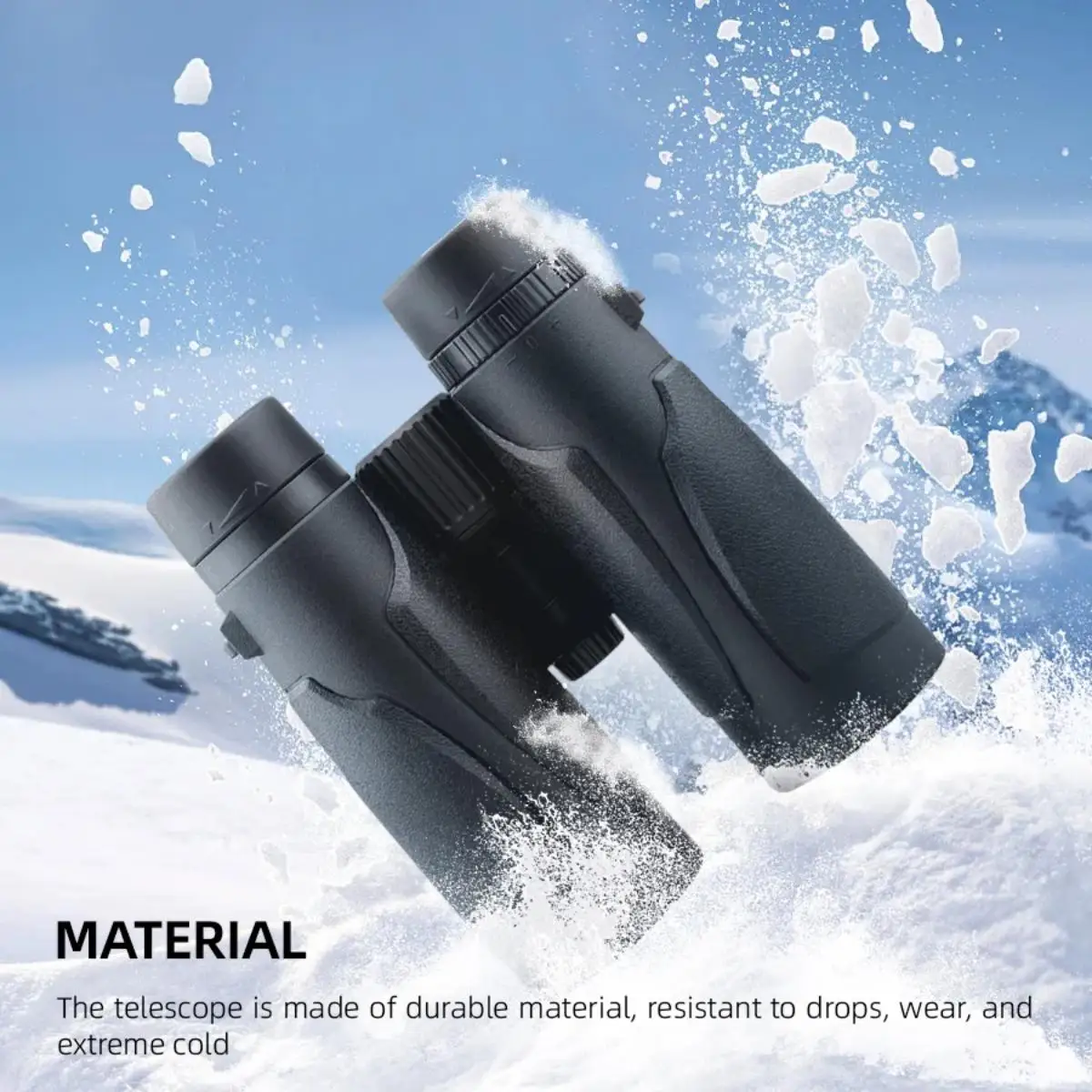 Victoptics 10x42/8x42 Binoculares Económicos con Óptica HD, Prisma de Techo con Revestimiento Múltiple, Ligeros para Caza, Viajes y Avistamiento de Aves - imagen 3